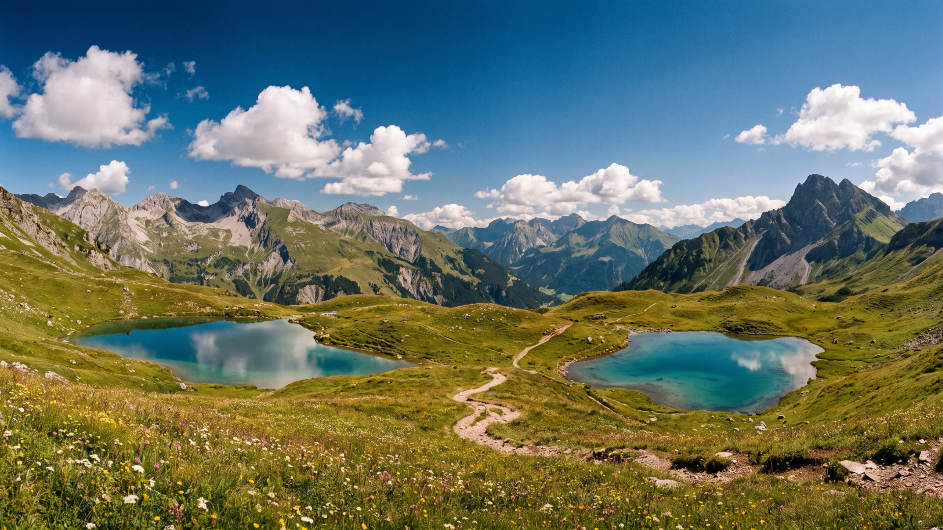 Drei-Seen-Tour am Nebelhorn: von Oberstdorf nach Hinterstein