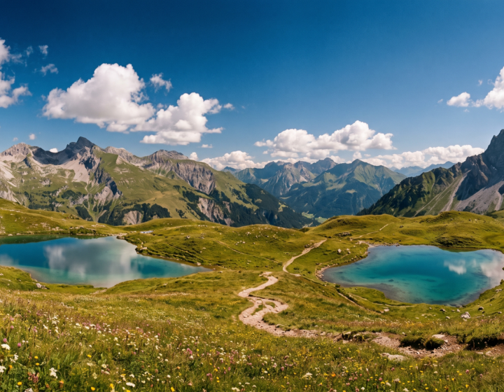 Drei-Seen-Tour am Nebelhorn: von Oberstdorf nach Hinterstein