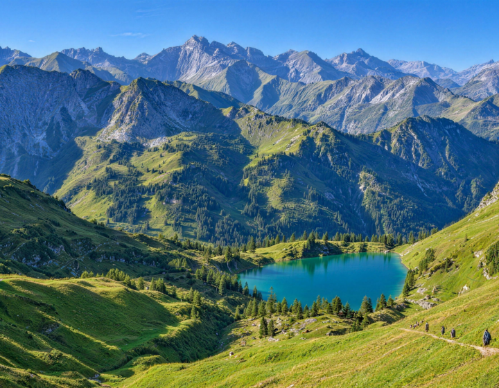 Drei-Seen-Tour am Nebelhorn: von Oberstdorf nach Hinterstein – Oberstdorf