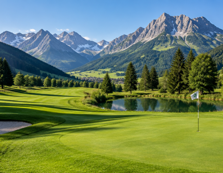 Golfen im Allgäu: die schönsten Plätze rund um Oberstdorf